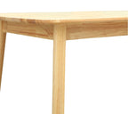 Mesa TRANSILVANIA, madera natural, 120 x 75 cms