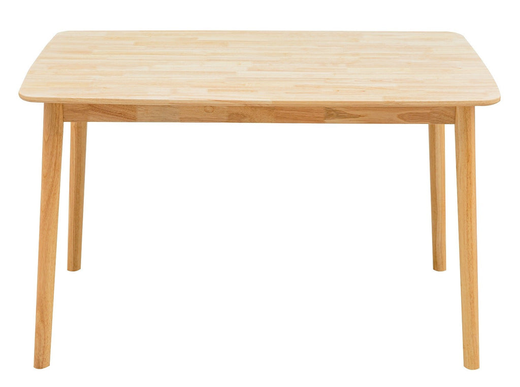 Mesa TRANSILVANIA, madera natural, 120 x 75 cms