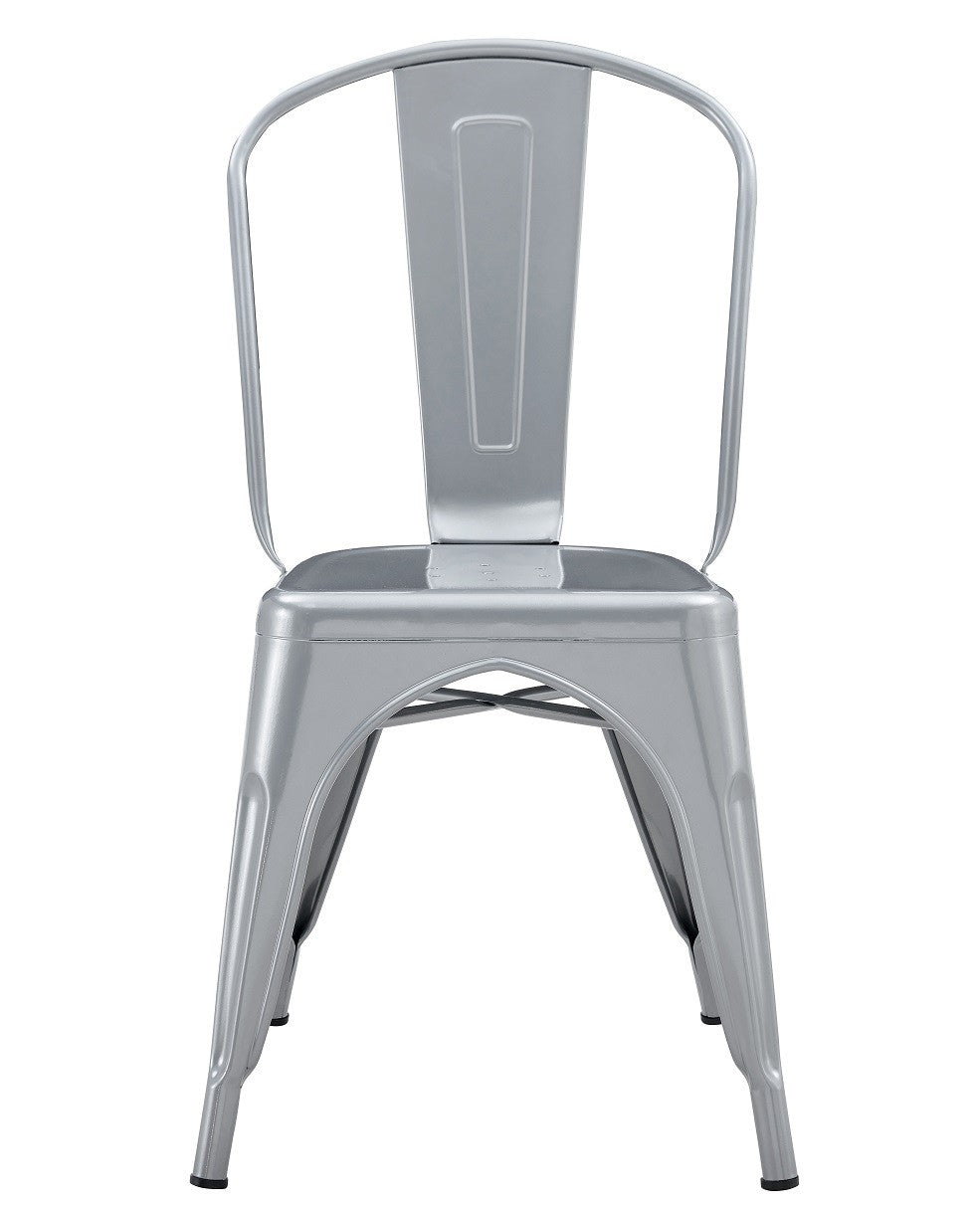 Silla TOL EK LIMITED, acero, gris plata