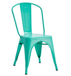 Silla TOL EK LIMITED, acero, verde agua