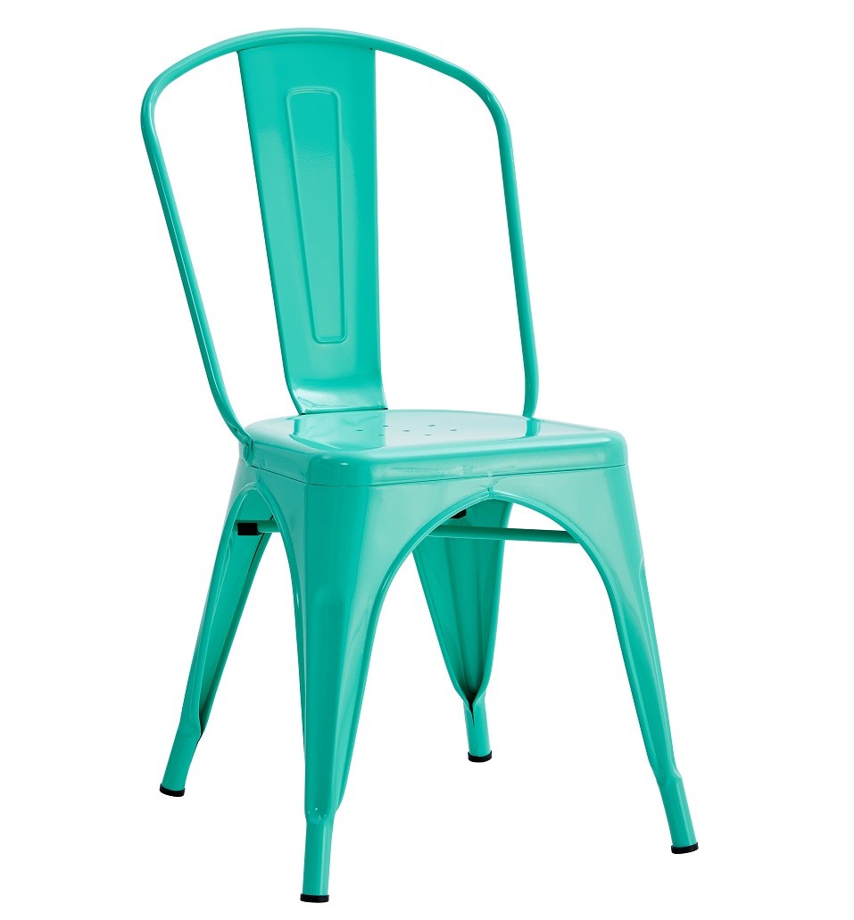 Silla TOL EK LIMITED, acero, verde agua