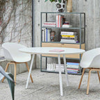Sillón DANTE NEW (SU), metal, polipropileno blanco