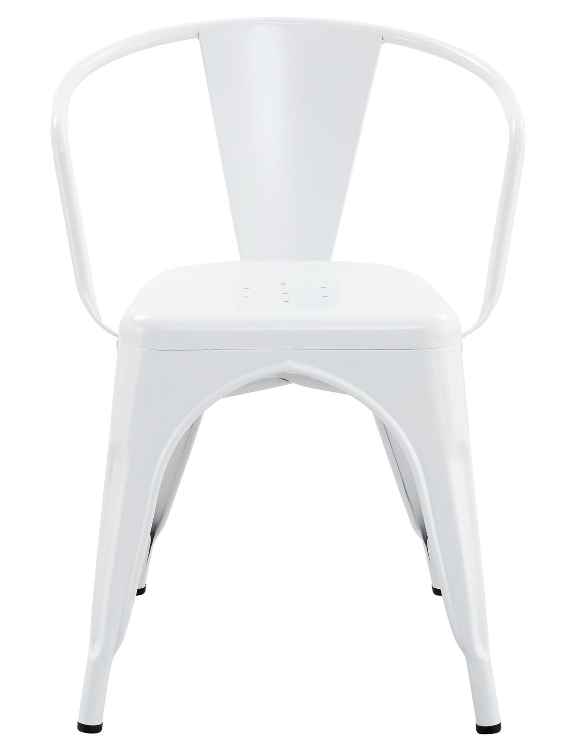 Sillón TOL EK LIMITED, acero, blanco